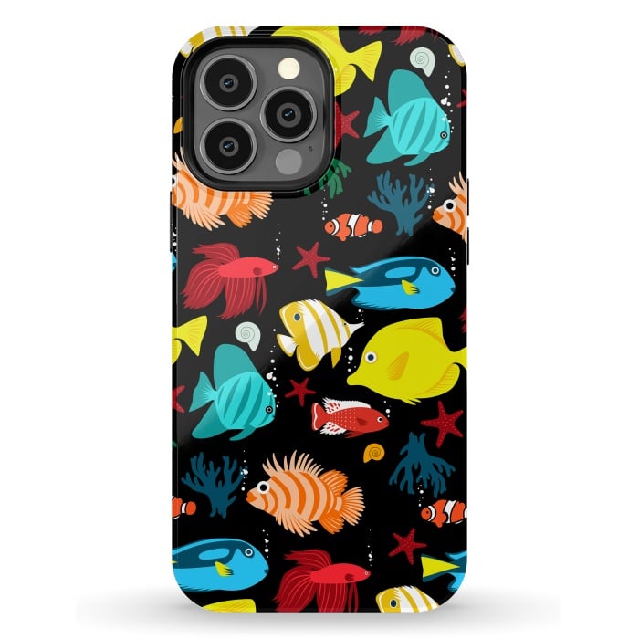 iPhone 13 Pro Max StrongFit Tropical aquarium by Alberto