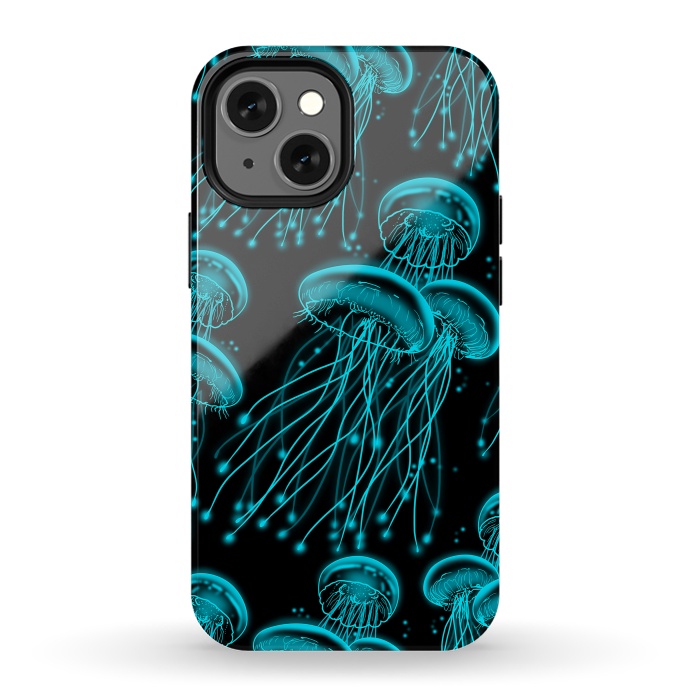 iPhone 13 mini StrongFit Jelly Fish by Alberto