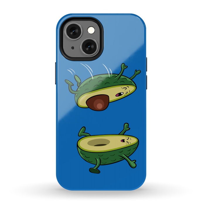 iPhone 13 mini StrongFit Avocado Jump by Alberto