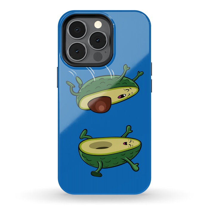 iPhone 13 pro StrongFit Avocado Jump by Alberto