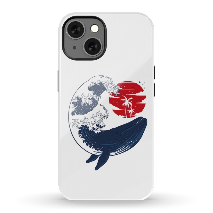 iPhone 13 StrongFit wave whale by Alberto