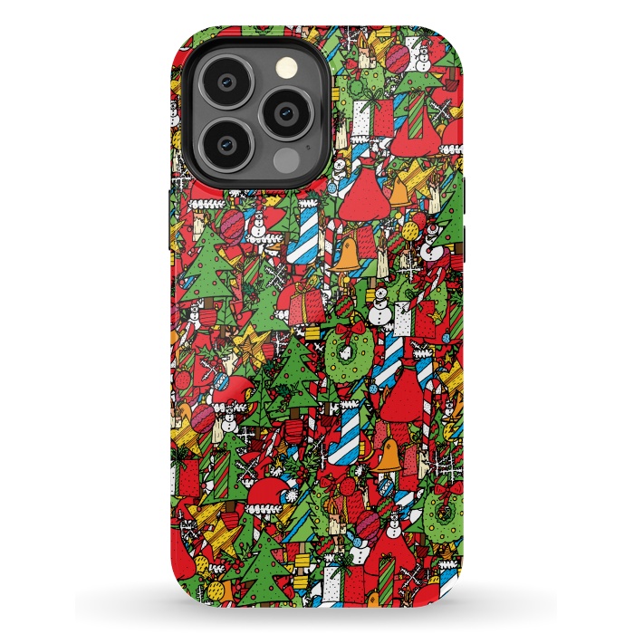 iPhone 13 Pro Max StrongFit The festive pattern by Steve Wade (Swade)