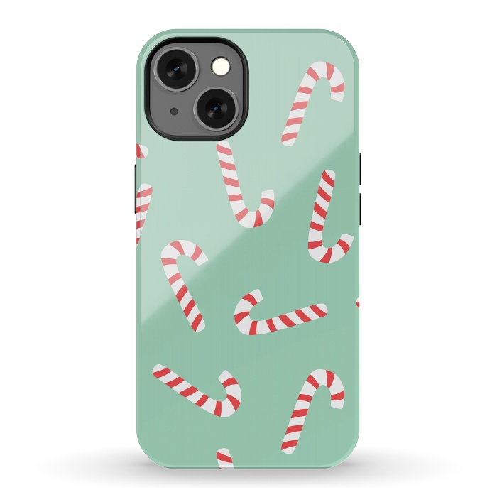 iPhone 13 StrongFit Candy Cane 01 by Jelena Obradovic