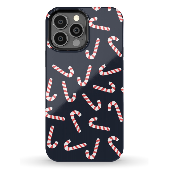 iPhone 13 Pro Max StrongFit Candy Cane 02 by Jelena Obradovic