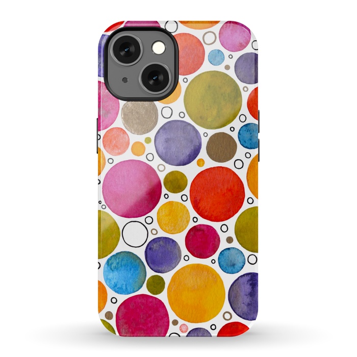iPhone 13 StrongFit That's It, I'm Going Dotty by Paula Ohreen