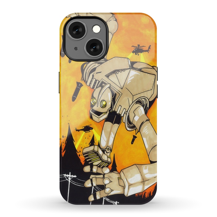 iPhone 13 StrongFit The Iron Giant by Varo Lojo
