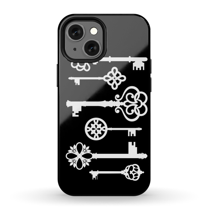 iPhone 13 mini StrongFit Black Keys by Martina