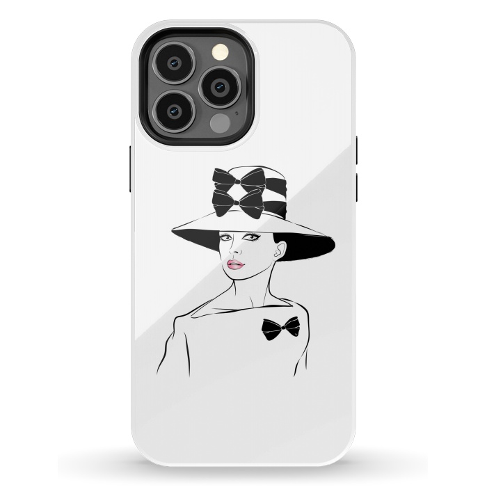 iPhone 13 Pro Max StrongFit Elegant Lady Audrey by Martina