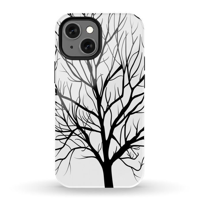 iPhone 13 mini StrongFit Winter Tree by Martina