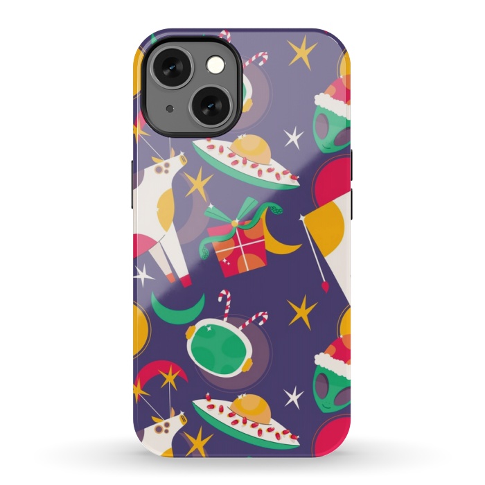 iPhone 13 StrongFit space christmas love 2 by MALLIKA