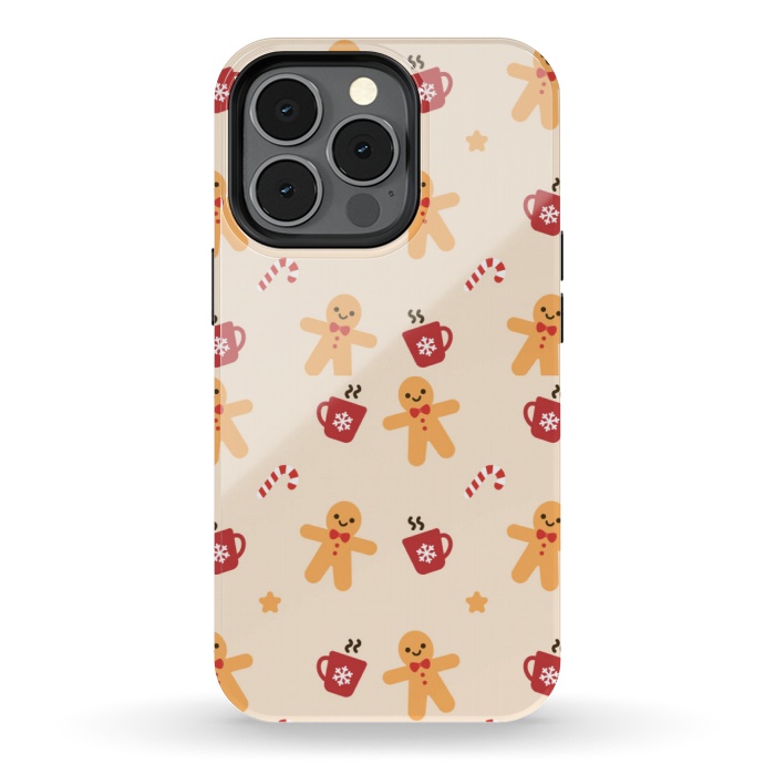 iPhone 13 pro StrongFit ginger bread love 3  by MALLIKA