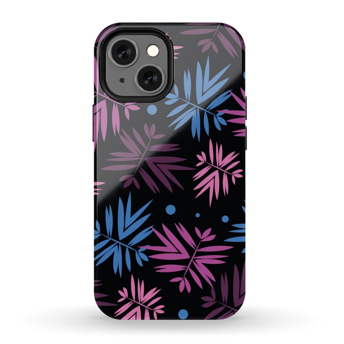 iPhone 13 mini StrongFit Stylize Leafy Texture 2 by Bledi