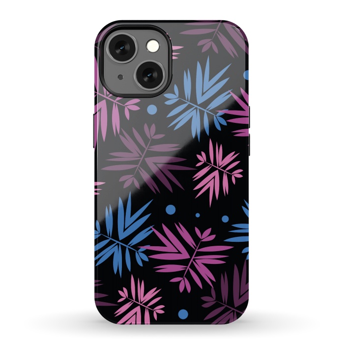 iPhone 13 StrongFit Stylize Leafy Texture 2 by Bledi