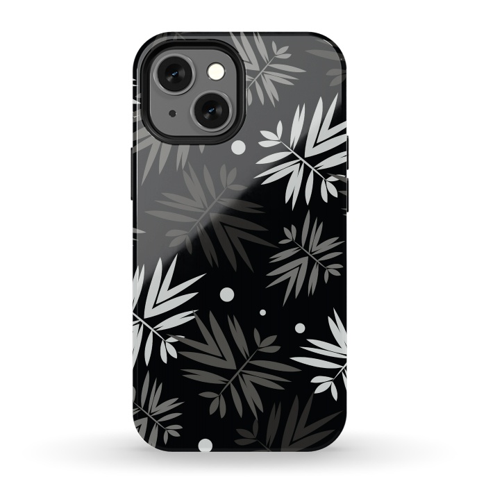 iPhone 13 mini StrongFit Stylize Leafy Texture 3 by Bledi