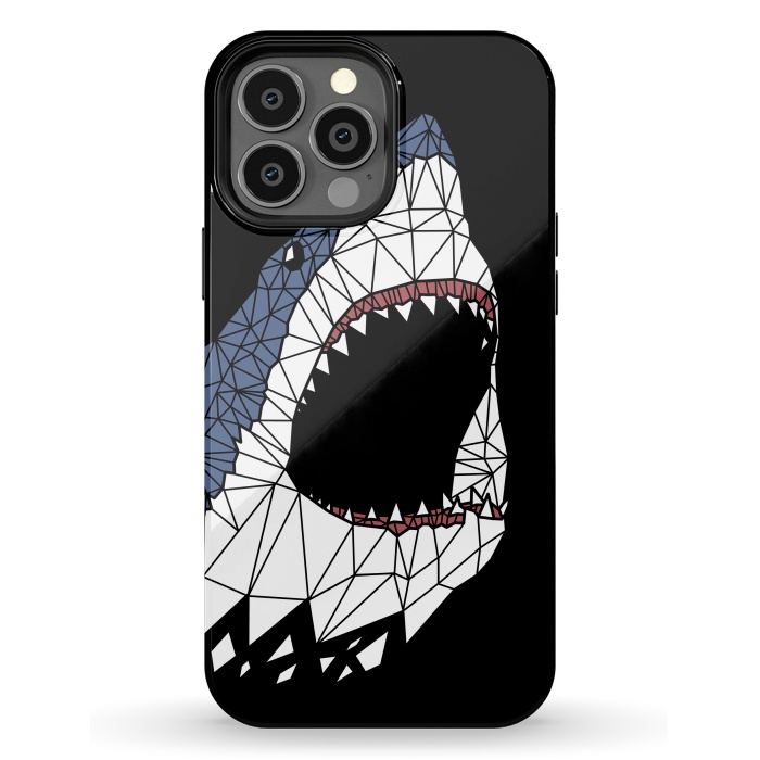 iPhone 13 Pro Max StrongFit Geometric Shark by Alberto