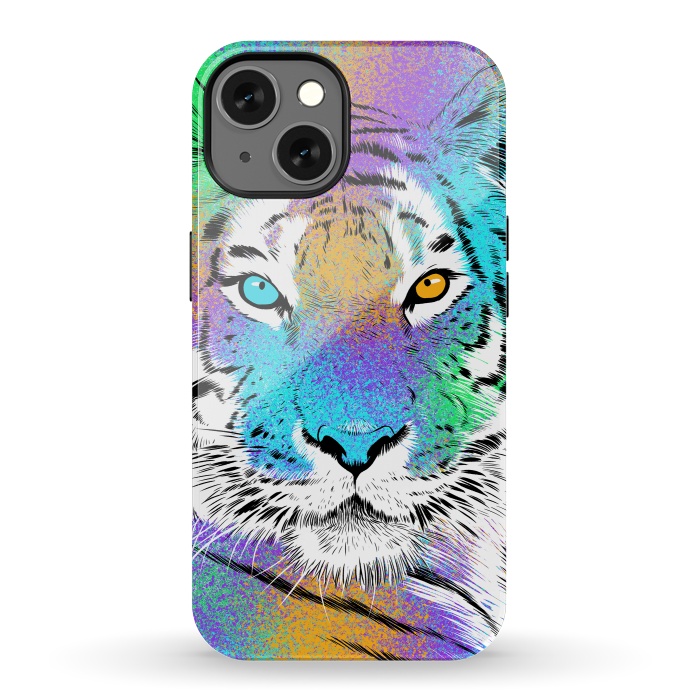 iPhone 13 StrongFit Tiger Colorful by Alberto