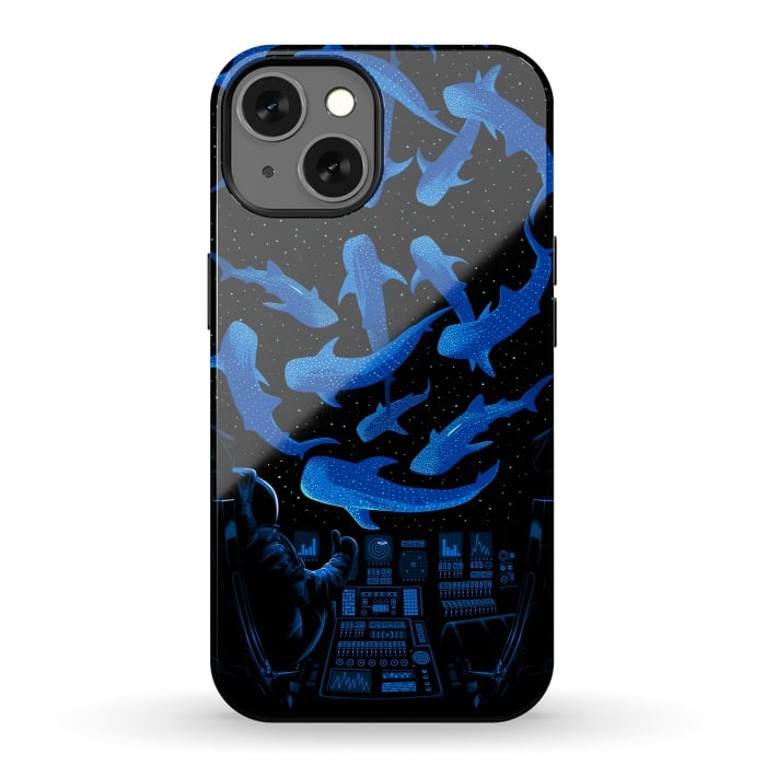 iPhone 13 StrongFit Astronaut Killer Whale by Alberto