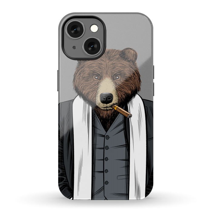 iPhone 13 StrongFit Mafia Grizzly Bear by Alberto
