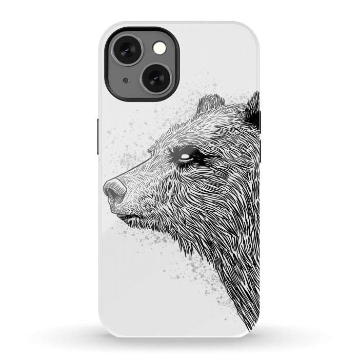 iPhone 13 StrongFit Sketch Bear by Alberto
