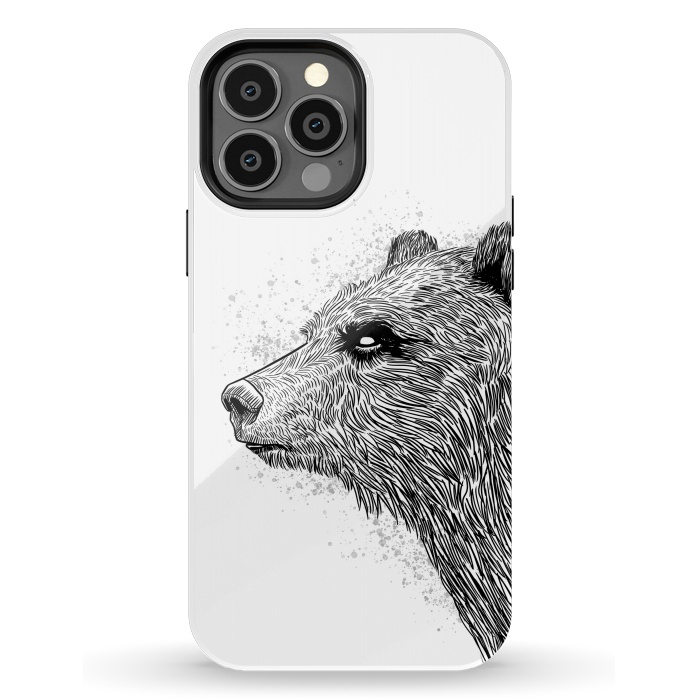 iPhone 13 Pro Max StrongFit Sketch Bear by Alberto