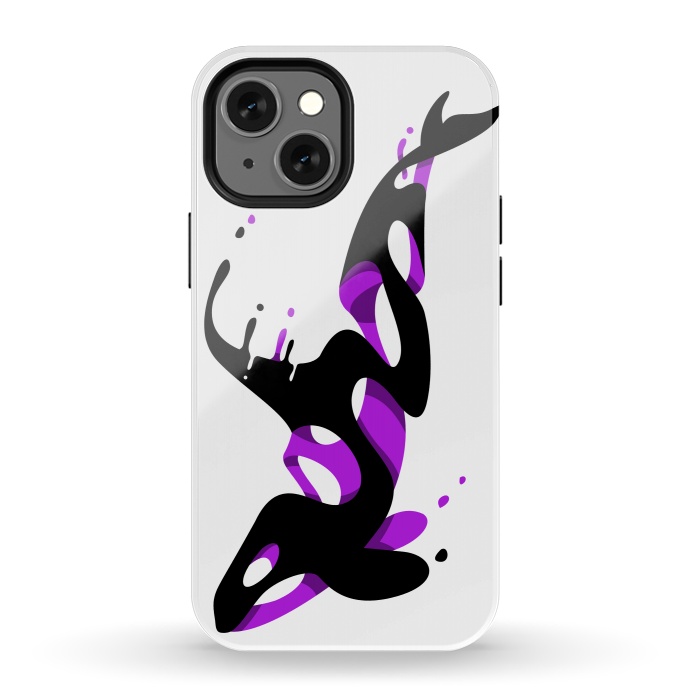 iPhone 13 mini StrongFit Liquid Killer Whale by Alberto