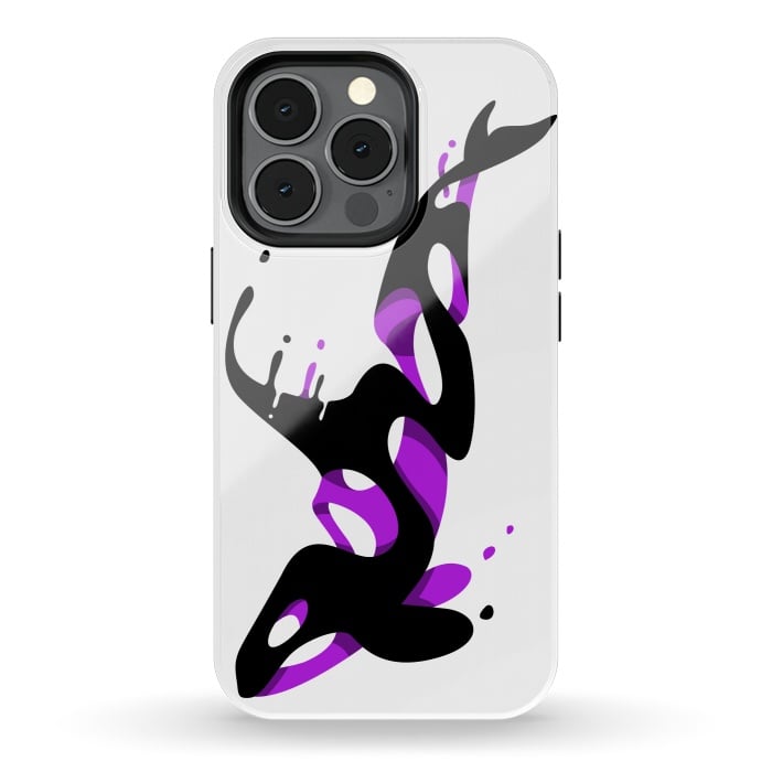 iPhone 13 pro StrongFit Liquid Killer Whale by Alberto