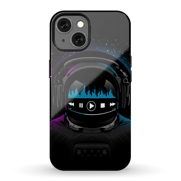 iPhone 13 StrongFit Music disco Astronaut by Alberto