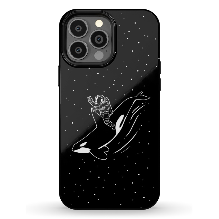 iPhone 13 Pro Max StrongFit Killer Whale Astronaut by Alberto