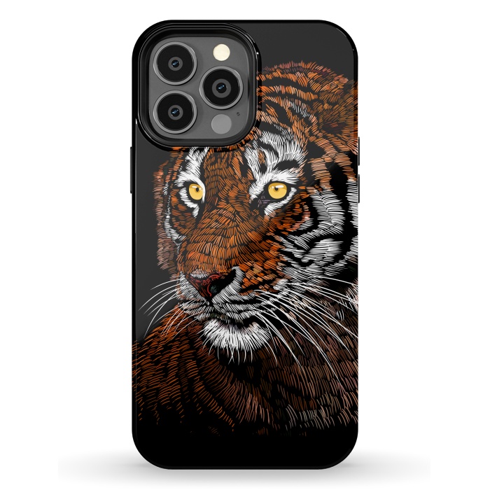 iPhone 13 Pro Max StrongFit Realistic Tiger by Alberto