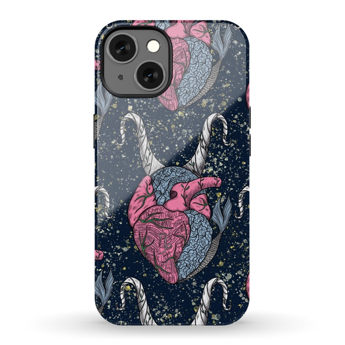 iPhone 13 StrongFit Capricorn Heart by Ranggasme