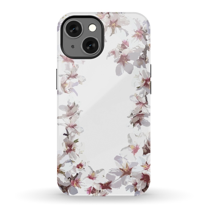 iPhone 13 StrongFit Sweet cherry blossom flowers by Julia Grifol