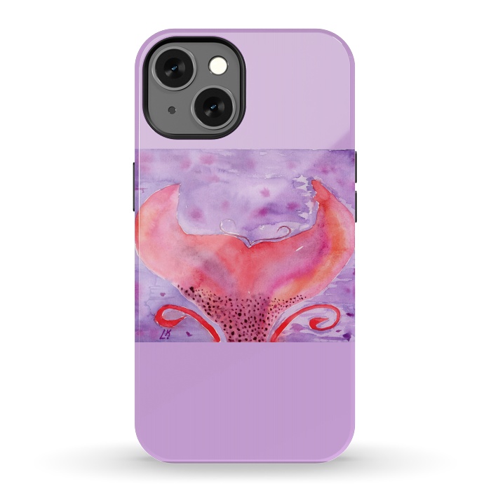 iPhone 13 StrongFit Mermaid watercolor 1 by ArtKingdom7