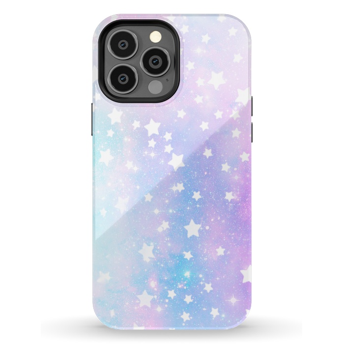 iPhone 13 Pro Max StrongFit Rainbow galaxy and stars by Oana 
