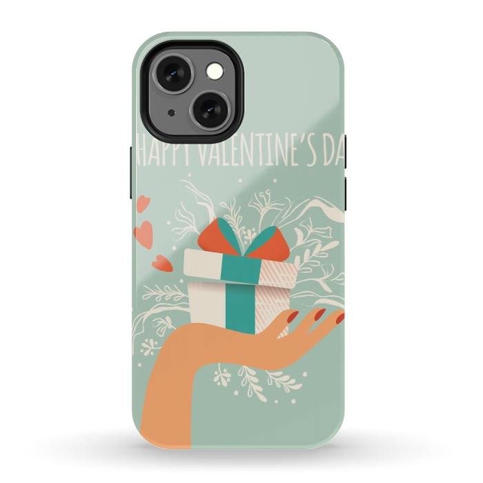 iPhone 13 mini StrongFit Love gift, Happy Valentine's Day 1 by Jelena Obradovic