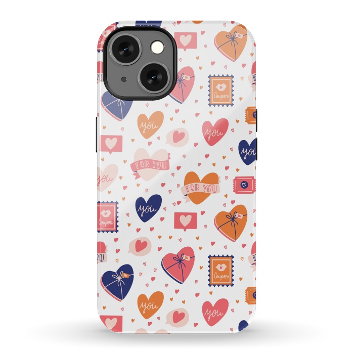iPhone 13 StrongFit Valentine pattern 06 by Jelena Obradovic