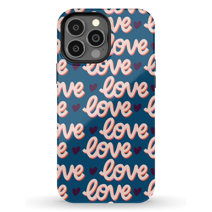 iPhone 13 Pro Max StrongFit Valentine pattern 11 by Jelena Obradovic