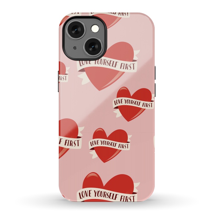 iPhone 13 StrongFit Valentine pattern 13 by Jelena Obradovic