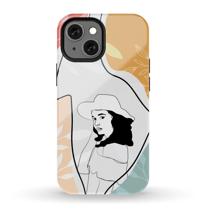 iPhone 13 mini StrongFit Beauty Queen by Creativeaxle