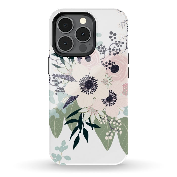 iPhone 13 pro StrongFit Spring Bouquet by Lena Terzi by Elena Terzi