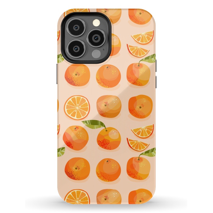 iPhone 13 Pro Max StrongFit Oranges by Nic Squirrell