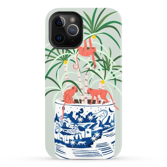 iPhone 12 Pro StrongFit Tropical Bonsai by Uma Prabhakar Gokhale