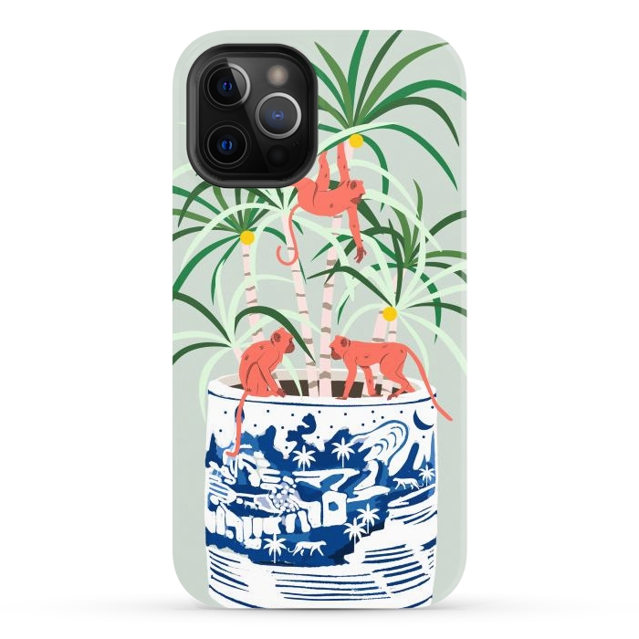 iPhone 12 Pro Max StrongFit Tropical Bonsai by Uma Prabhakar Gokhale