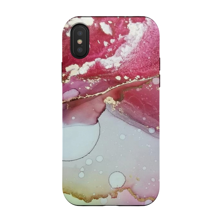 iPhone Xs / X StrongFit Berry Sorbet by ArtsCase