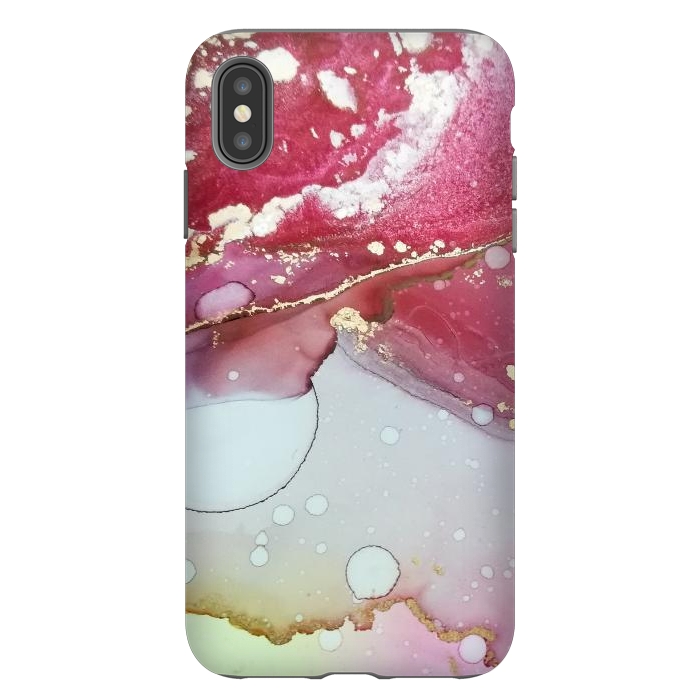 iPhone Xs Max StrongFit Berry Sorbet by ArtsCase