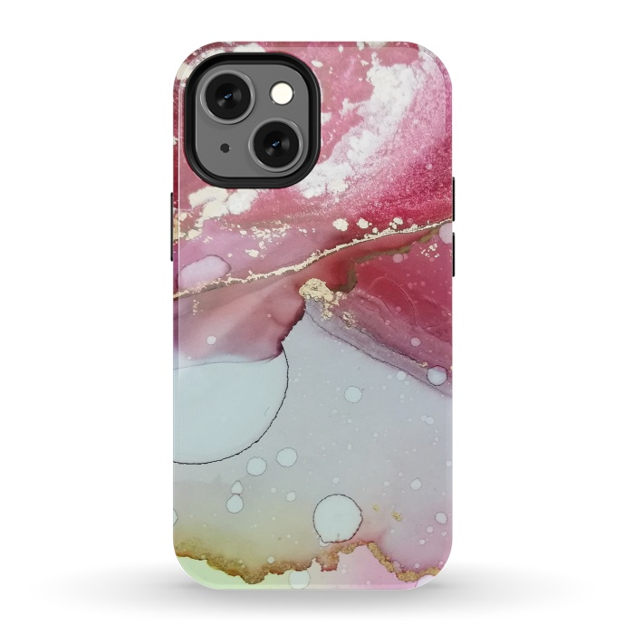 iPhone 13 mini StrongFit Berry Sorbet by ArtsCase