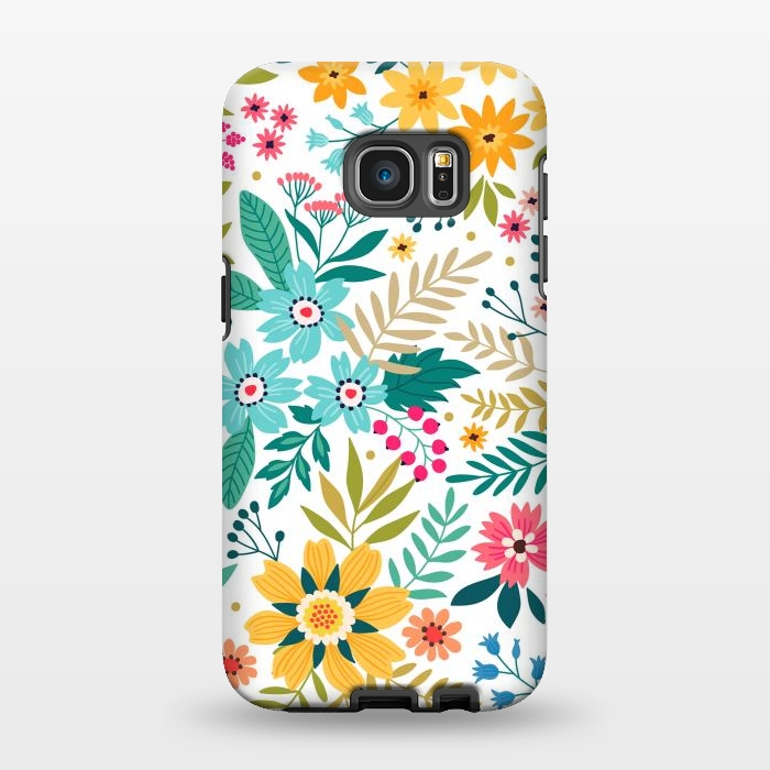 Galaxy S7 EDGE StrongFit Bloomy Garden by ArtsCase