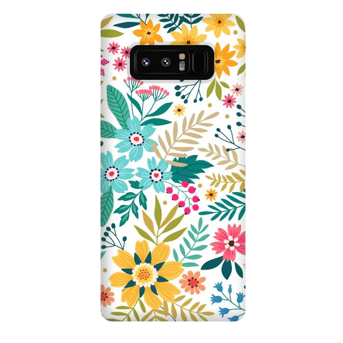 Galaxy Note 8 StrongFit Bloomy Garden by ArtsCase