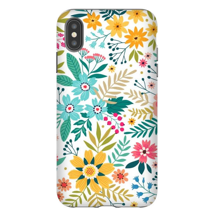 iPhone Xs Max StrongFit Bloomy Garden by ArtsCase