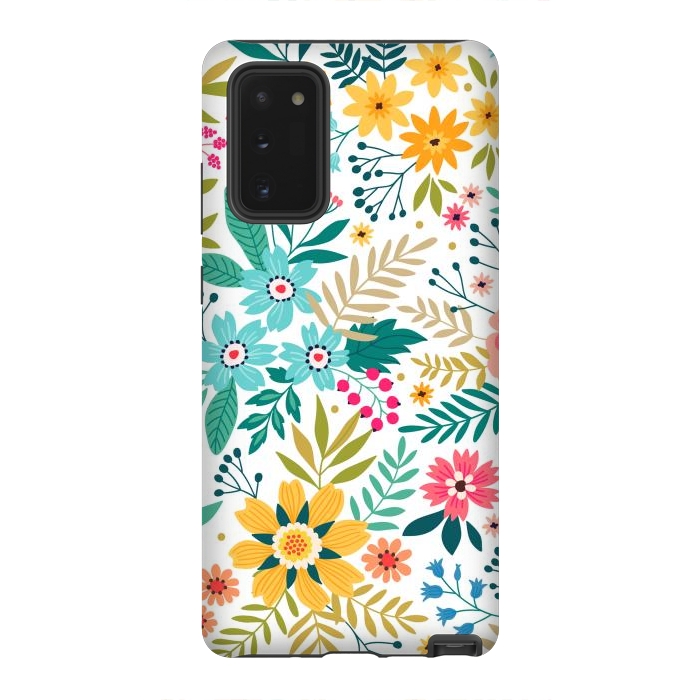 Galaxy Note 20 StrongFit Bloomy Garden by ArtsCase