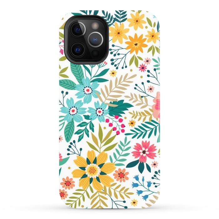 iPhone 12 Pro Max StrongFit Bloomy Garden by ArtsCase